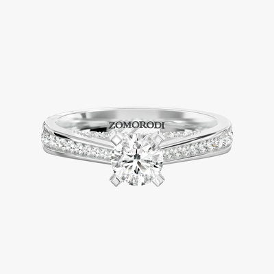 Moonlight Diamond Wedding Ring